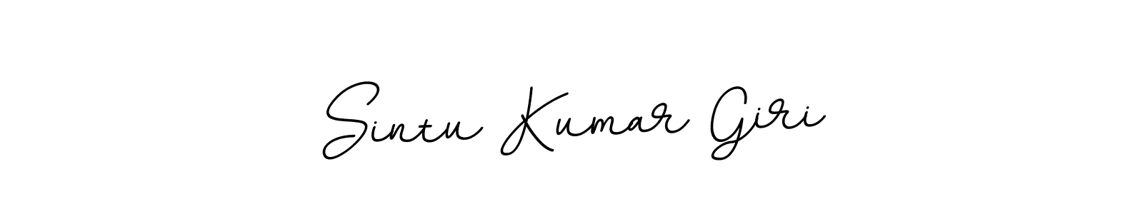 You should practise on your own different ways (BallpointsItalic-DORy9) to write your name (Sintu Kumar Giri) in signature. don't let someone else do it for you. Sintu Kumar Giri signature style 11 images and pictures png