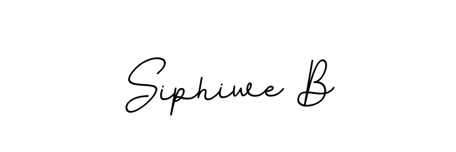 Siphiwe B stylish signature style. Best Handwritten Sign (BallpointsItalic-DORy9) for my name. Handwritten Signature Collection Ideas for my name Siphiwe B. Siphiwe B signature style 11 images and pictures png