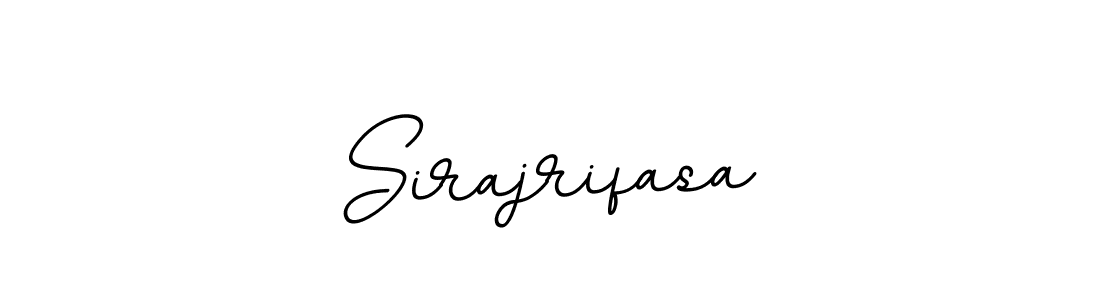 Use a signature maker to create a handwritten signature online. With this signature software, you can design (BallpointsItalic-DORy9) your own signature for name Sirajrifasa. Sirajrifasa signature style 11 images and pictures png