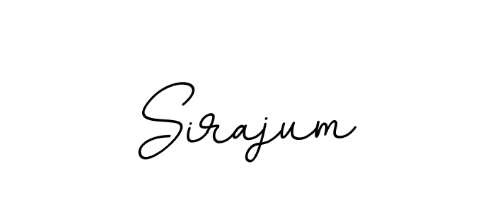 Design your own signature with our free online signature maker. With this signature software, you can create a handwritten (BallpointsItalic-DORy9) signature for name Sirajum. Sirajum signature style 11 images and pictures png