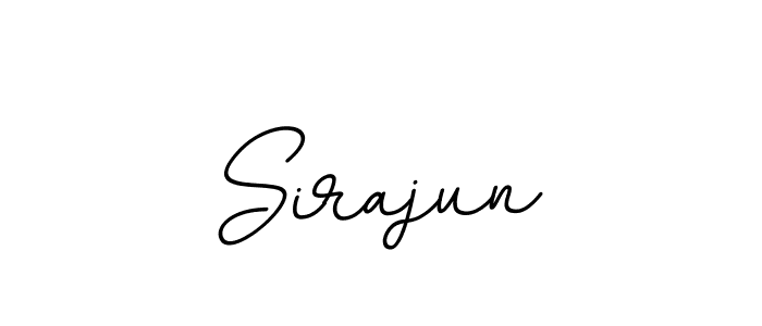 Create a beautiful signature design for name Sirajun. With this signature (BallpointsItalic-DORy9) fonts, you can make a handwritten signature for free. Sirajun signature style 11 images and pictures png