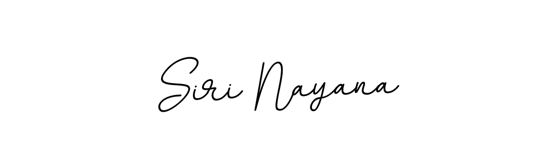 How to make Siri Nayana name signature. Use BallpointsItalic-DORy9 style for creating short signs online. This is the latest handwritten sign. Siri Nayana signature style 11 images and pictures png