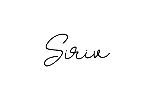 Create a beautiful signature design for name Siriv. With this signature (BallpointsItalic-DORy9) fonts, you can make a handwritten signature for free. Siriv signature style 11 images and pictures png