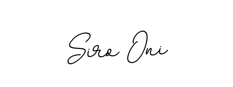 The best way (BallpointsItalic-DORy9) to make a short signature is to pick only two or three words in your name. The name Siro Oni include a total of six letters. For converting this name. Siro Oni signature style 11 images and pictures png