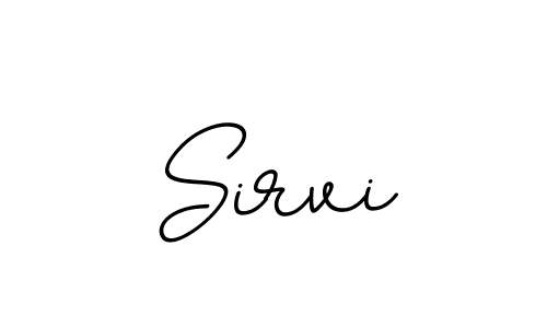 Make a beautiful signature design for name Sirvi. With this signature (BallpointsItalic-DORy9) style, you can create a handwritten signature for free. Sirvi signature style 11 images and pictures png