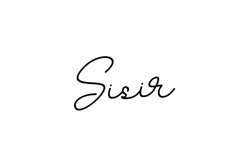 How to make Sisir name signature. Use BallpointsItalic-DORy9 style for creating short signs online. This is the latest handwritten sign. Sisir signature style 11 images and pictures png
