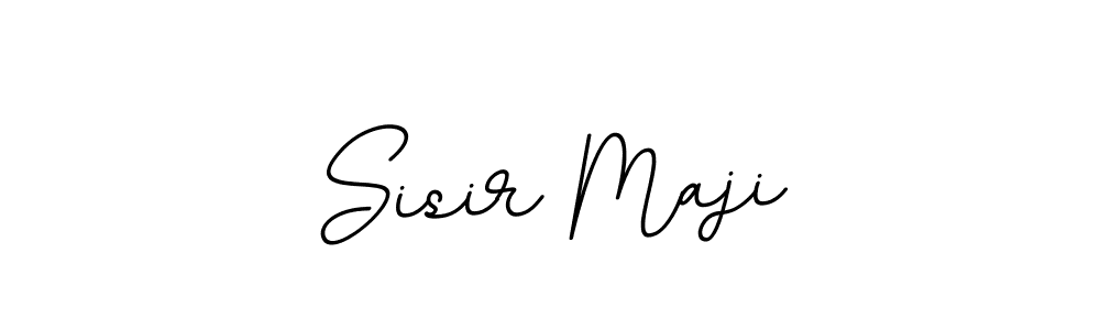 Make a beautiful signature design for name Sisir Maji. With this signature (BallpointsItalic-DORy9) style, you can create a handwritten signature for free. Sisir Maji signature style 11 images and pictures png