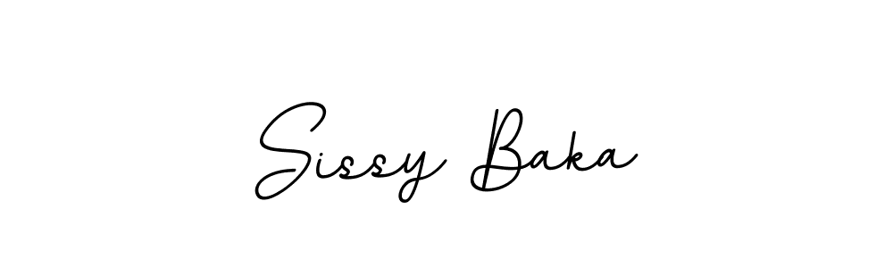 if you are searching for the best signature style for your name Sissy Baka. so please give up your signature search. here we have designed multiple signature styles  using BallpointsItalic-DORy9. Sissy Baka signature style 11 images and pictures png