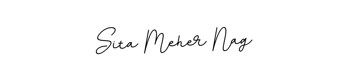 if you are searching for the best signature style for your name Sita Meher Nag. so please give up your signature search. here we have designed multiple signature styles  using BallpointsItalic-DORy9. Sita Meher Nag signature style 11 images and pictures png