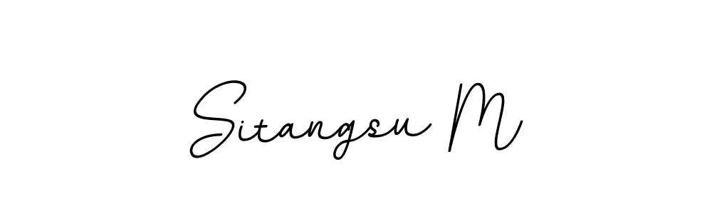 Also we have Sitangsu M name is the best signature style. Create professional handwritten signature collection using BallpointsItalic-DORy9 autograph style. Sitangsu M signature style 11 images and pictures png