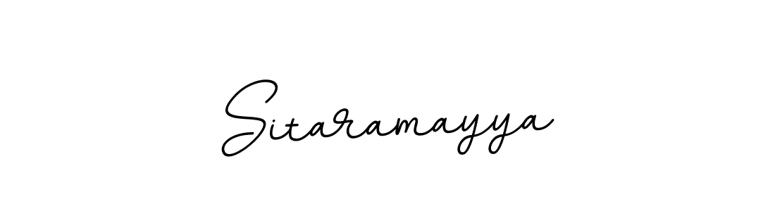 How to make Sitaramayya signature? BallpointsItalic-DORy9 is a professional autograph style. Create handwritten signature for Sitaramayya name. Sitaramayya signature style 11 images and pictures png