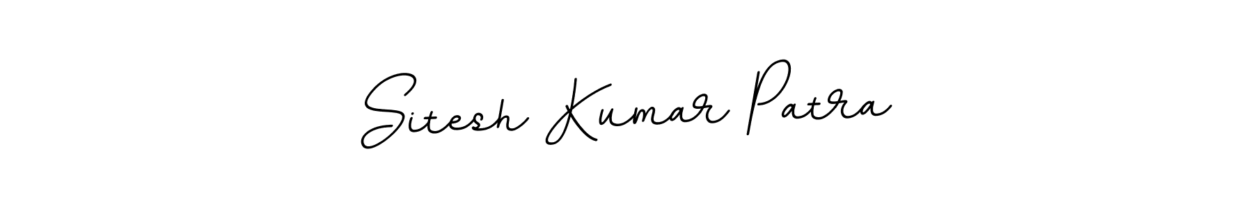 Create a beautiful signature design for name Sitesh Kumar Patra. With this signature (BallpointsItalic-DORy9) fonts, you can make a handwritten signature for free. Sitesh Kumar Patra signature style 11 images and pictures png