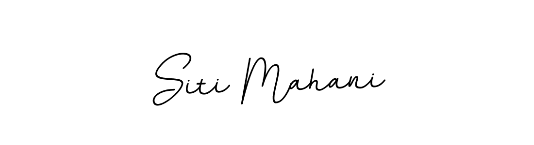 Similarly BallpointsItalic-DORy9 is the best handwritten signature design. Signature creator online .You can use it as an online autograph creator for name Siti Mahani. Siti Mahani signature style 11 images and pictures png