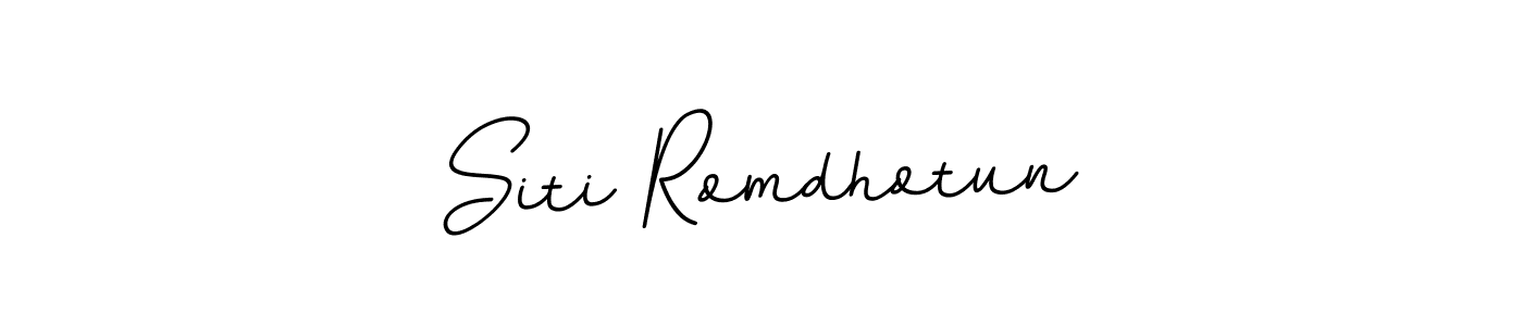 Make a beautiful signature design for name Siti Romdhotun. Use this online signature maker to create a handwritten signature for free. Siti Romdhotun signature style 11 images and pictures png