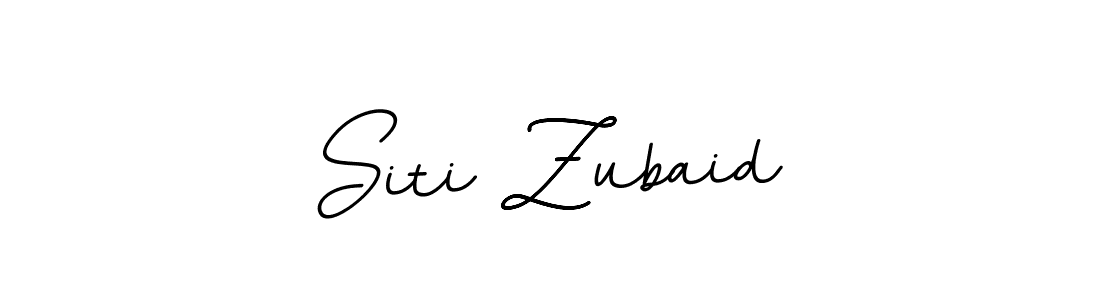 Make a beautiful signature design for name Siti Zubaid. With this signature (BallpointsItalic-DORy9) style, you can create a handwritten signature for free. Siti Zubaid signature style 11 images and pictures png