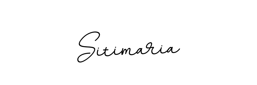 Make a beautiful signature design for name Sitimaria. With this signature (BallpointsItalic-DORy9) style, you can create a handwritten signature for free. Sitimaria signature style 11 images and pictures png