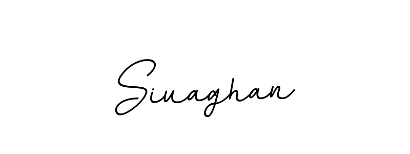 Make a beautiful signature design for name Siuaghan. With this signature (BallpointsItalic-DORy9) style, you can create a handwritten signature for free. Siuaghan signature style 11 images and pictures png