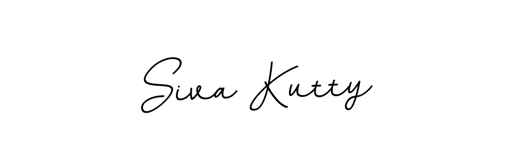 Use a signature maker to create a handwritten signature online. With this signature software, you can design (BallpointsItalic-DORy9) your own signature for name Siva Kutty. Siva Kutty signature style 11 images and pictures png