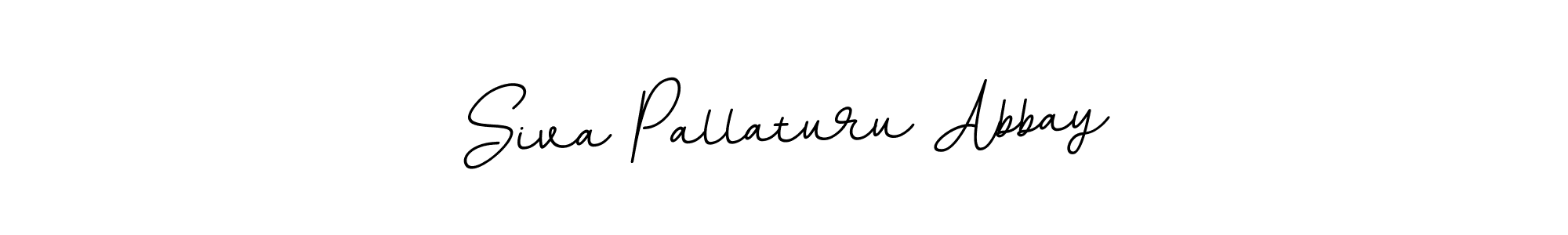 The best way (BallpointsItalic-DORy9) to make a short signature is to pick only two or three words in your name. The name Siva Pallaturu Abbay include a total of six letters. For converting this name. Siva Pallaturu Abbay signature style 11 images and pictures png