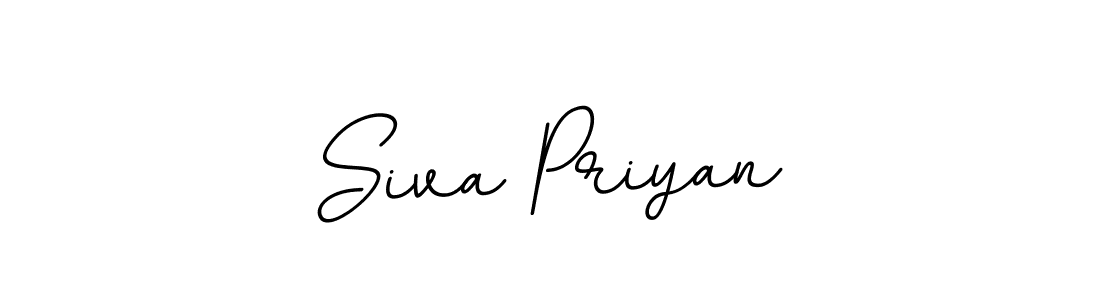 You should practise on your own different ways (BallpointsItalic-DORy9) to write your name (Siva Priyan) in signature. don't let someone else do it for you. Siva Priyan signature style 11 images and pictures png