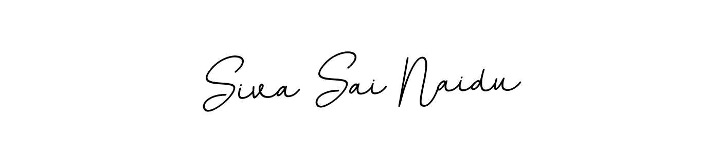 Create a beautiful signature design for name Siva Sai Naidu. With this signature (BallpointsItalic-DORy9) fonts, you can make a handwritten signature for free. Siva Sai Naidu signature style 11 images and pictures png