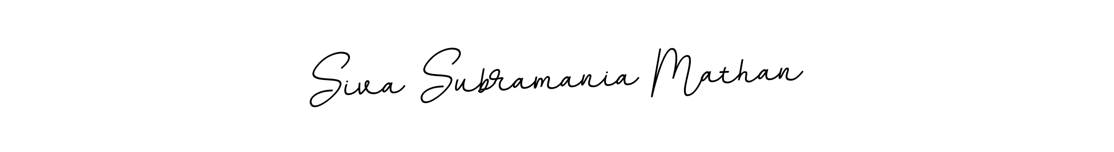 Also we have Siva Subramania Mathan name is the best signature style. Create professional handwritten signature collection using BallpointsItalic-DORy9 autograph style. Siva Subramania Mathan signature style 11 images and pictures png