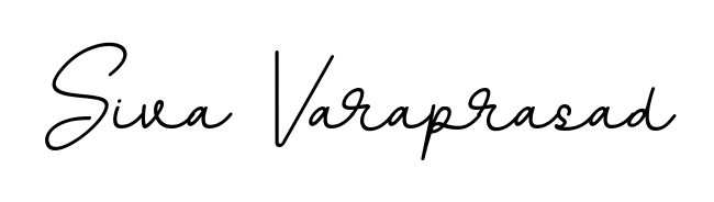 It looks like you need a new signature style for name Siva Varaprasad. Design unique handwritten (BallpointsItalic-DORy9) signature with our free signature maker in just a few clicks. Siva Varaprasad signature style 11 images and pictures png