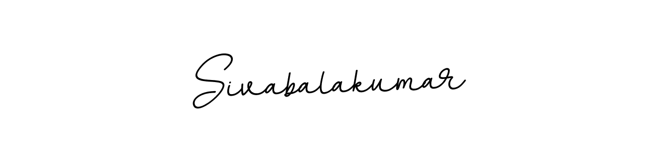 Sivabalakumar stylish signature style. Best Handwritten Sign (BallpointsItalic-DORy9) for my name. Handwritten Signature Collection Ideas for my name Sivabalakumar. Sivabalakumar signature style 11 images and pictures png