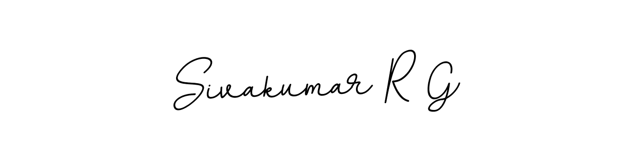 Make a short Sivakumar R G signature style. Manage your documents anywhere anytime using BallpointsItalic-DORy9. Create and add eSignatures, submit forms, share and send files easily. Sivakumar R G signature style 11 images and pictures png