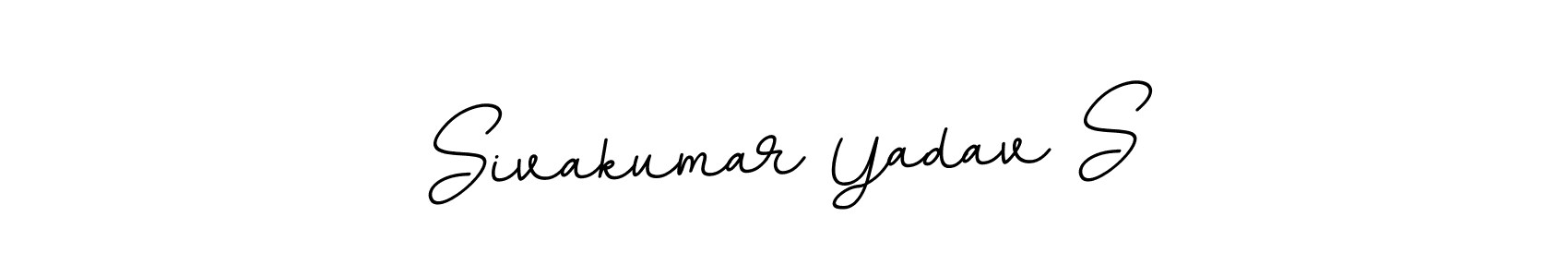 How to make Sivakumar Yadav S name signature. Use BallpointsItalic-DORy9 style for creating short signs online. This is the latest handwritten sign. Sivakumar Yadav S signature style 11 images and pictures png