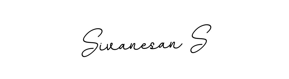 Make a beautiful signature design for name Sivanesan S. With this signature (BallpointsItalic-DORy9) style, you can create a handwritten signature for free. Sivanesan S signature style 11 images and pictures png