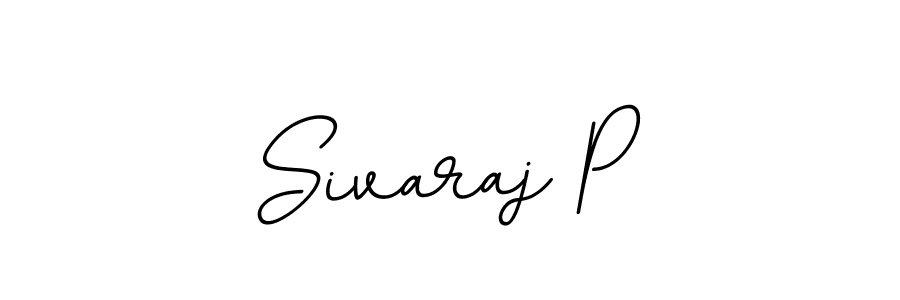 The best way (BallpointsItalic-DORy9) to make a short signature is to pick only two or three words in your name. The name Sivaraj P include a total of six letters. For converting this name. Sivaraj P signature style 11 images and pictures png