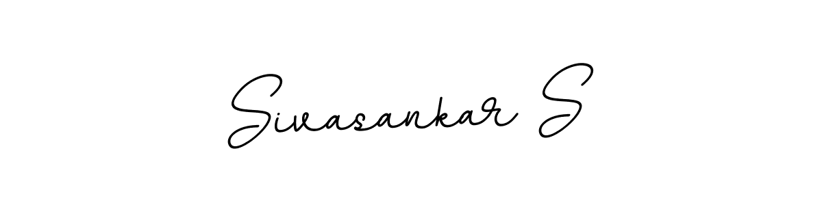 This is the best signature style for the Sivasankar S name. Also you like these signature font (BallpointsItalic-DORy9). Mix name signature. Sivasankar S signature style 11 images and pictures png