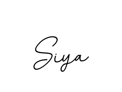 The best way (BallpointsItalic-DORy9) to make a short signature is to pick only two or three words in your name. The name Siya include a total of six letters. For converting this name. Siya signature style 11 images and pictures png