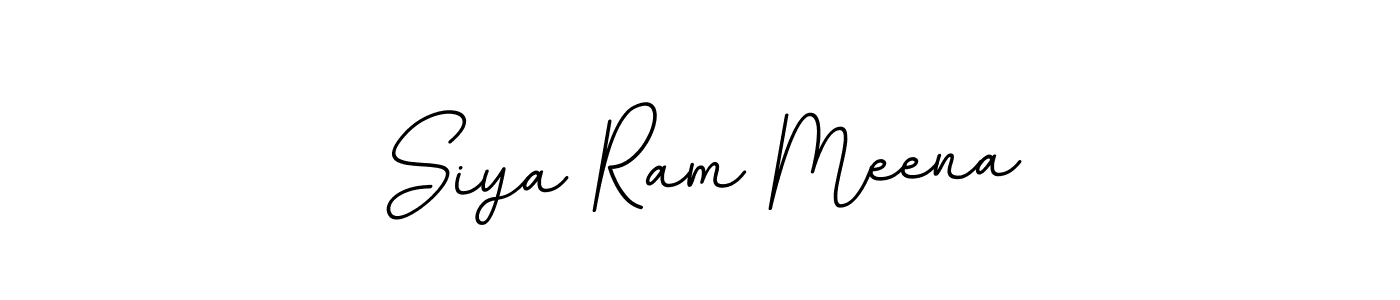 You should practise on your own different ways (BallpointsItalic-DORy9) to write your name (Siya Ram Meena) in signature. don't let someone else do it for you. Siya Ram Meena signature style 11 images and pictures png