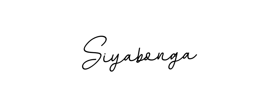 Design your own signature with our free online signature maker. With this signature software, you can create a handwritten (BallpointsItalic-DORy9) signature for name Siyabonga. Siyabonga signature style 11 images and pictures png