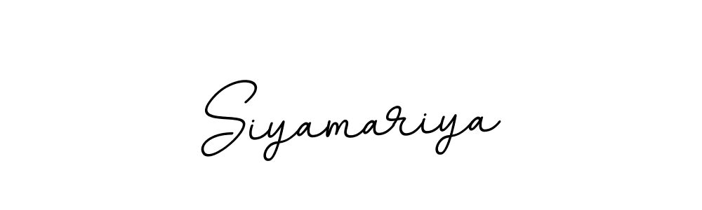 It looks lik you need a new signature style for name Siyamariya. Design unique handwritten (BallpointsItalic-DORy9) signature with our free signature maker in just a few clicks. Siyamariya signature style 11 images and pictures png