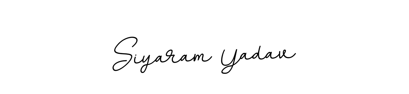 How to make Siyaram Yadav name signature. Use BallpointsItalic-DORy9 style for creating short signs online. This is the latest handwritten sign. Siyaram Yadav signature style 11 images and pictures png