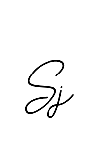How to make Sj signature? BallpointsItalic-DORy9 is a professional autograph style. Create handwritten signature for Sj name. Sj signature style 11 images and pictures png