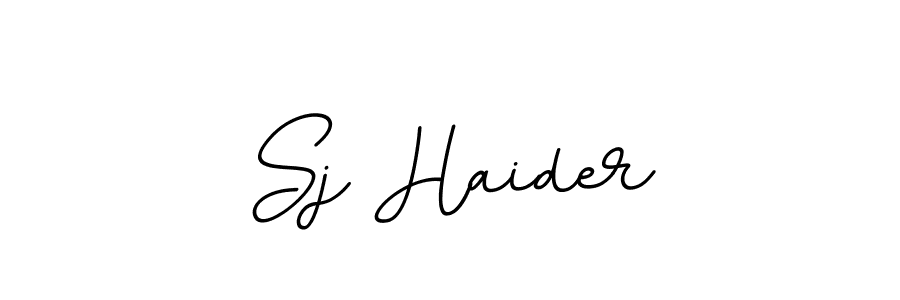 Also we have Sj Haider name is the best signature style. Create professional handwritten signature collection using BallpointsItalic-DORy9 autograph style. Sj Haider signature style 11 images and pictures png