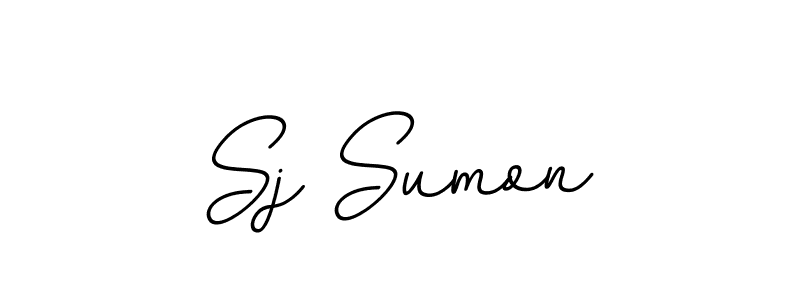 Make a beautiful signature design for name Sj Sumon. Use this online signature maker to create a handwritten signature for free. Sj Sumon signature style 11 images and pictures png