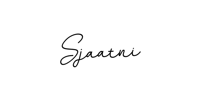 How to make Sjaatni name signature. Use BallpointsItalic-DORy9 style for creating short signs online. This is the latest handwritten sign. Sjaatni signature style 11 images and pictures png