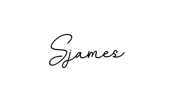 Use a signature maker to create a handwritten signature online. With this signature software, you can design (BallpointsItalic-DORy9) your own signature for name Sjames. Sjames signature style 11 images and pictures png