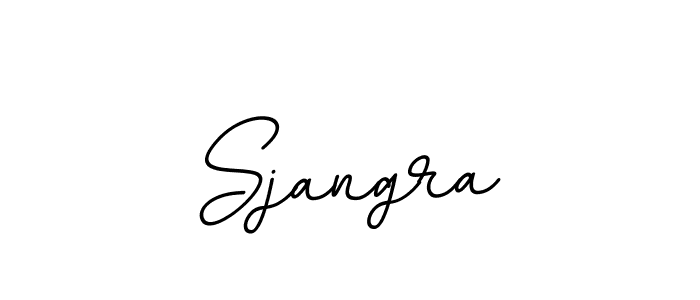 This is the best signature style for the Sjangra name. Also you like these signature font (BallpointsItalic-DORy9). Mix name signature. Sjangra signature style 11 images and pictures png