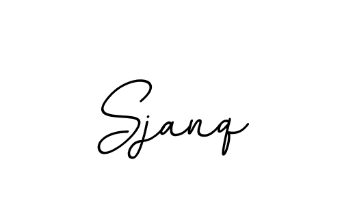 Sjanq stylish signature style. Best Handwritten Sign (BallpointsItalic-DORy9) for my name. Handwritten Signature Collection Ideas for my name Sjanq. Sjanq signature style 11 images and pictures png