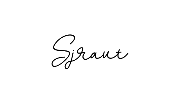 Make a beautiful signature design for name Sjraut. With this signature (BallpointsItalic-DORy9) style, you can create a handwritten signature for free. Sjraut signature style 11 images and pictures png