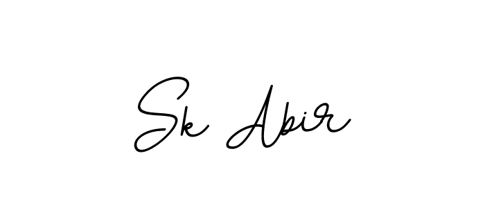 You should practise on your own different ways (BallpointsItalic-DORy9) to write your name (Sk Abir) in signature. don't let someone else do it for you. Sk Abir signature style 11 images and pictures png