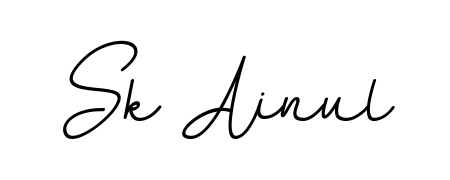 Make your name Sk Ainul memorable on every contract using BallpointsItalic-DORy9 autograph style. Instant transparent background export available. Sk Ainul signature style 11 images and pictures png