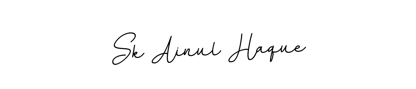 It looks lik you need a new signature style for name Sk Ainul Haque. Design unique handwritten (BallpointsItalic-DORy9) signature with our free signature maker in just a few clicks. Sk Ainul Haque signature style 11 images and pictures png