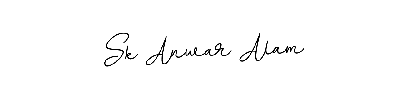 Sk Anwar Alam stylish signature style. Best Handwritten Sign (BallpointsItalic-DORy9) for my name. Handwritten Signature Collection Ideas for my name Sk Anwar Alam. Sk Anwar Alam signature style 11 images and pictures png